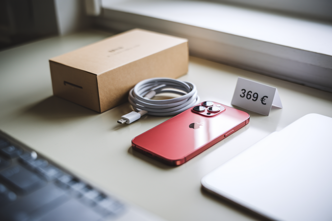 iPhone 13 Product RED reconditionné à 369 euros chez PcComponentes: le pari d'un iPhone encore suivi jusqu'en 2028